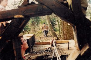 Erneuerung Wasserradachse 1982